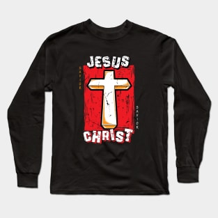 Jesus Christ Savior V.1 Long Sleeve T-Shirt